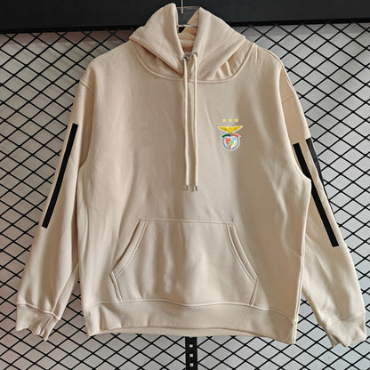 Benfica - Hoodie Winter Fleece- Fußball Kapuzenpullover