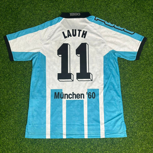 Benjamin Lauth 1860 Munich Retro Football Jersey Kit