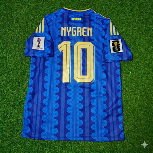 Benjamin Nygren #10 Sweden World Cup 2026 Trikot Jersey