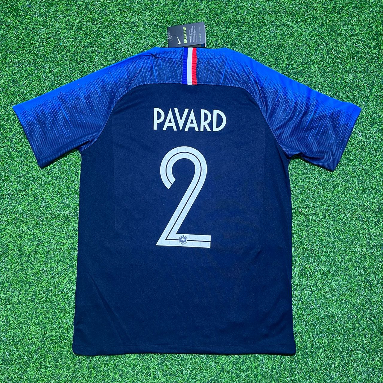 Maillot de Football Rétro Benjamin Pavard France Coupe du Monde 2018 Finale