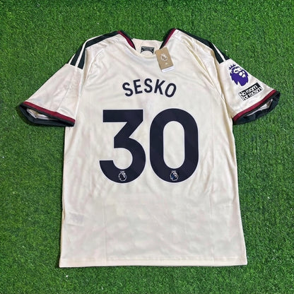 Benjamin Sesko #30 Manchester United  New Season 2027 Jersey Trikot Maillot Soccer Shirt