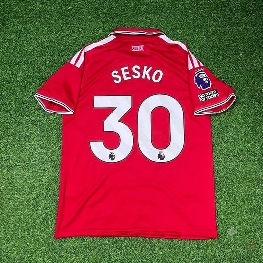 Benjamin Šeško Manchester United  New Season 2027 Jersey Trikot Maillot Soccer Shirt