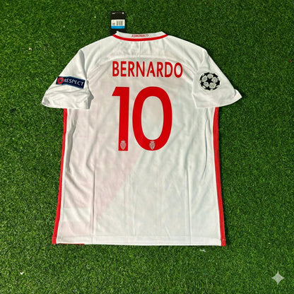 Bernardo Silva Monaco 2016–17 Champions League Retro-Trikot-Fußballtrikot