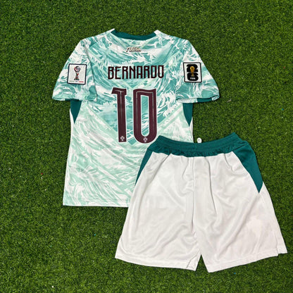 Bernardo Silva Portugal 2026 World Cup Away KIDS Football Jersey