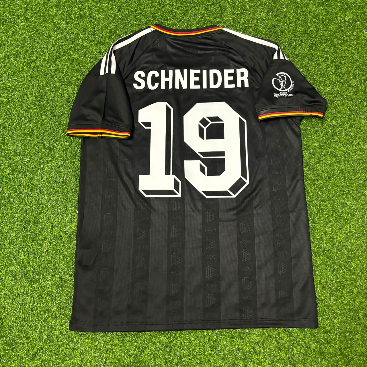 Bernd Schneider Germany 2002 World Cup Black Special Retro Football Jersey