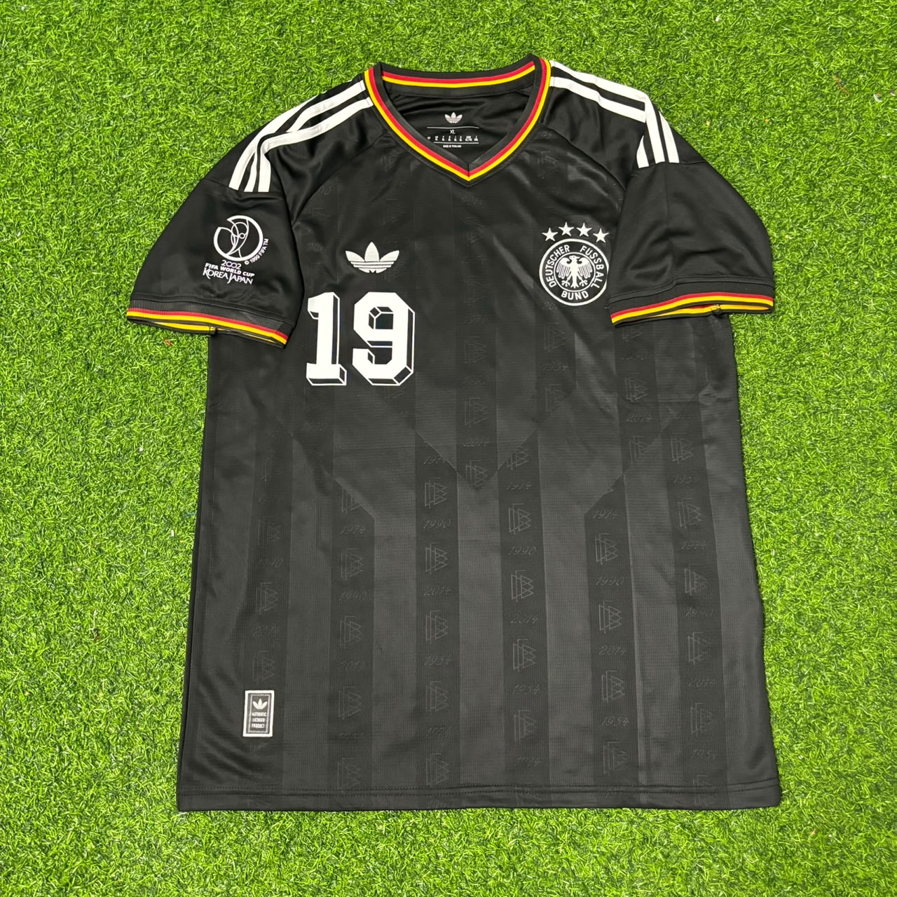 Bernd Schneider Germany 2002 World Cup Black Special Retro Football Jersey