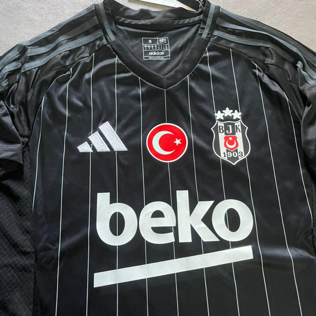 Ciro Immobile Besiktas Formasi Home 2025 New season Black Trikot Jersey Forma