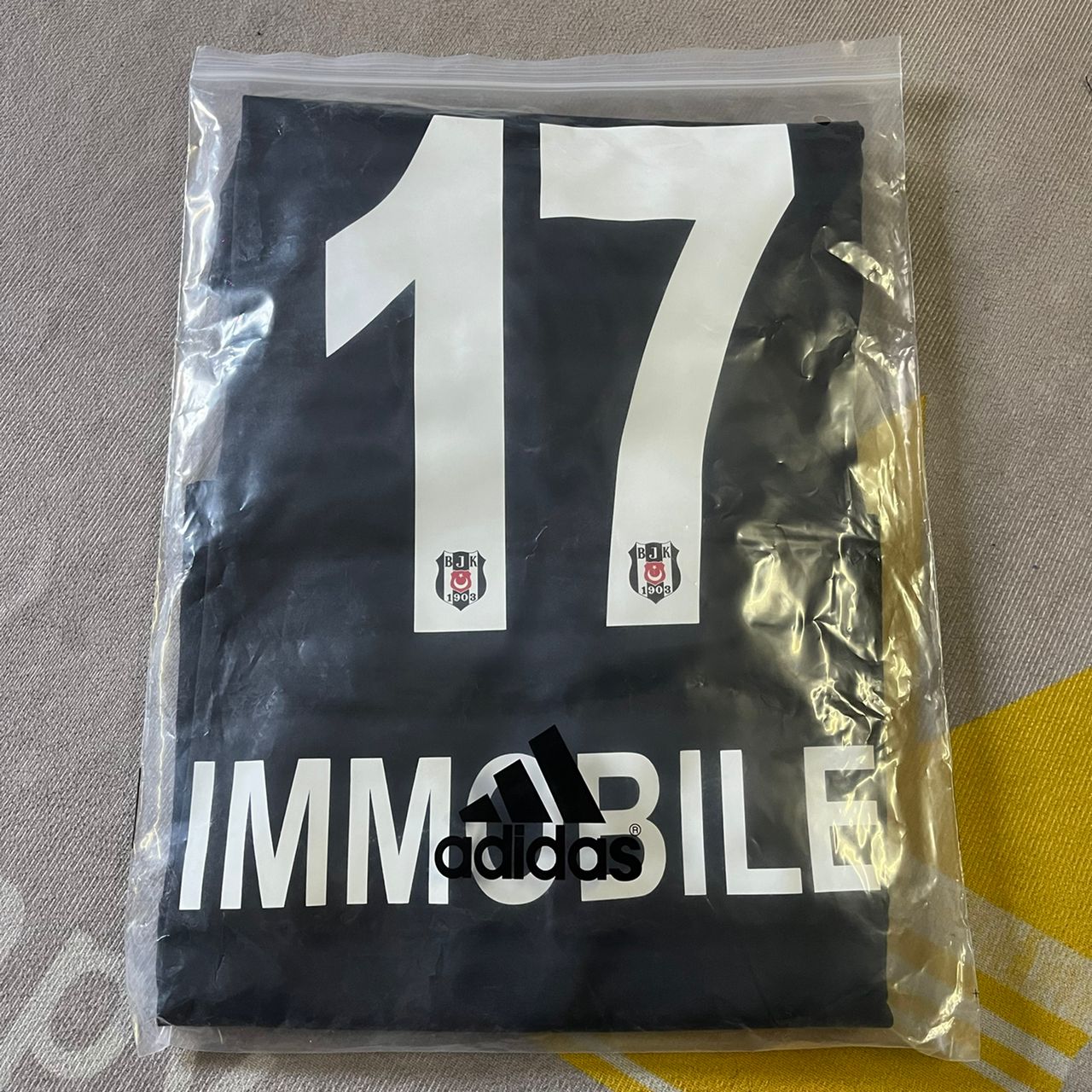 Ciro Immobile Besiktas Formasi Home 2025 New season Black Trikot Jersey Forma