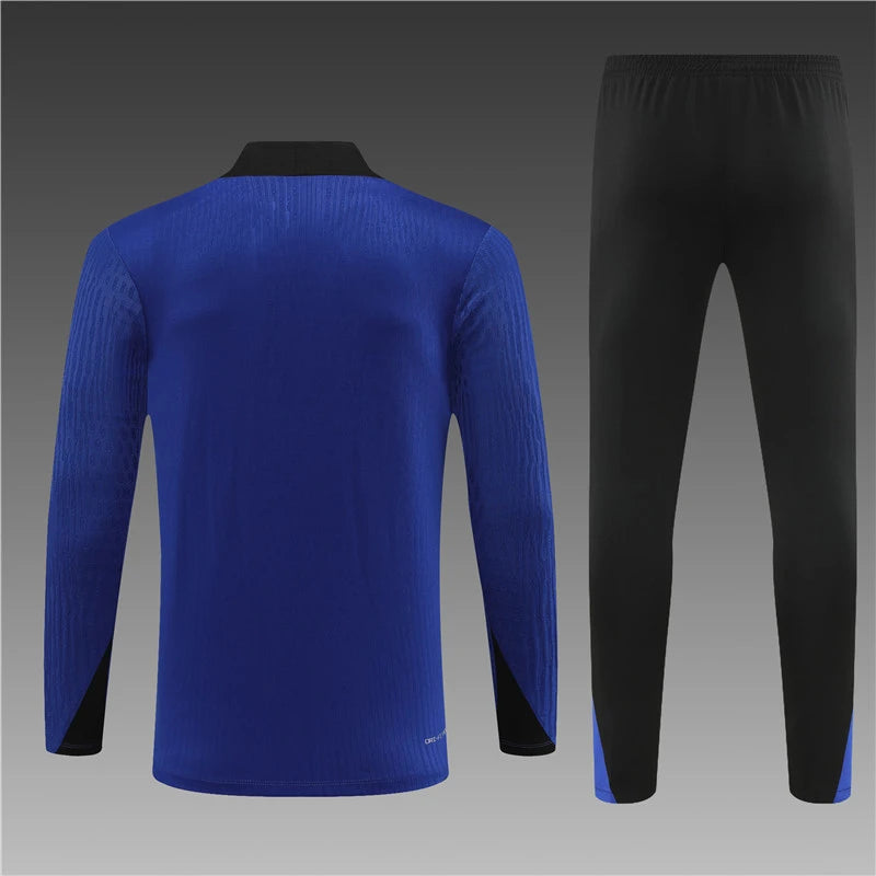 New season 2025 FC Barcelona Tracksuit Blue Training Top Pack