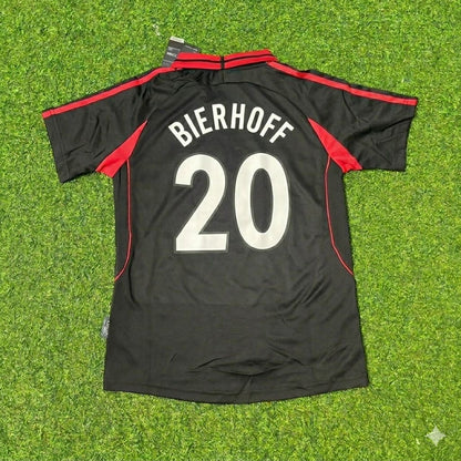 Oliver Bierhoff #20 AC Milan 2000-2001 Away Retro Football Jersey