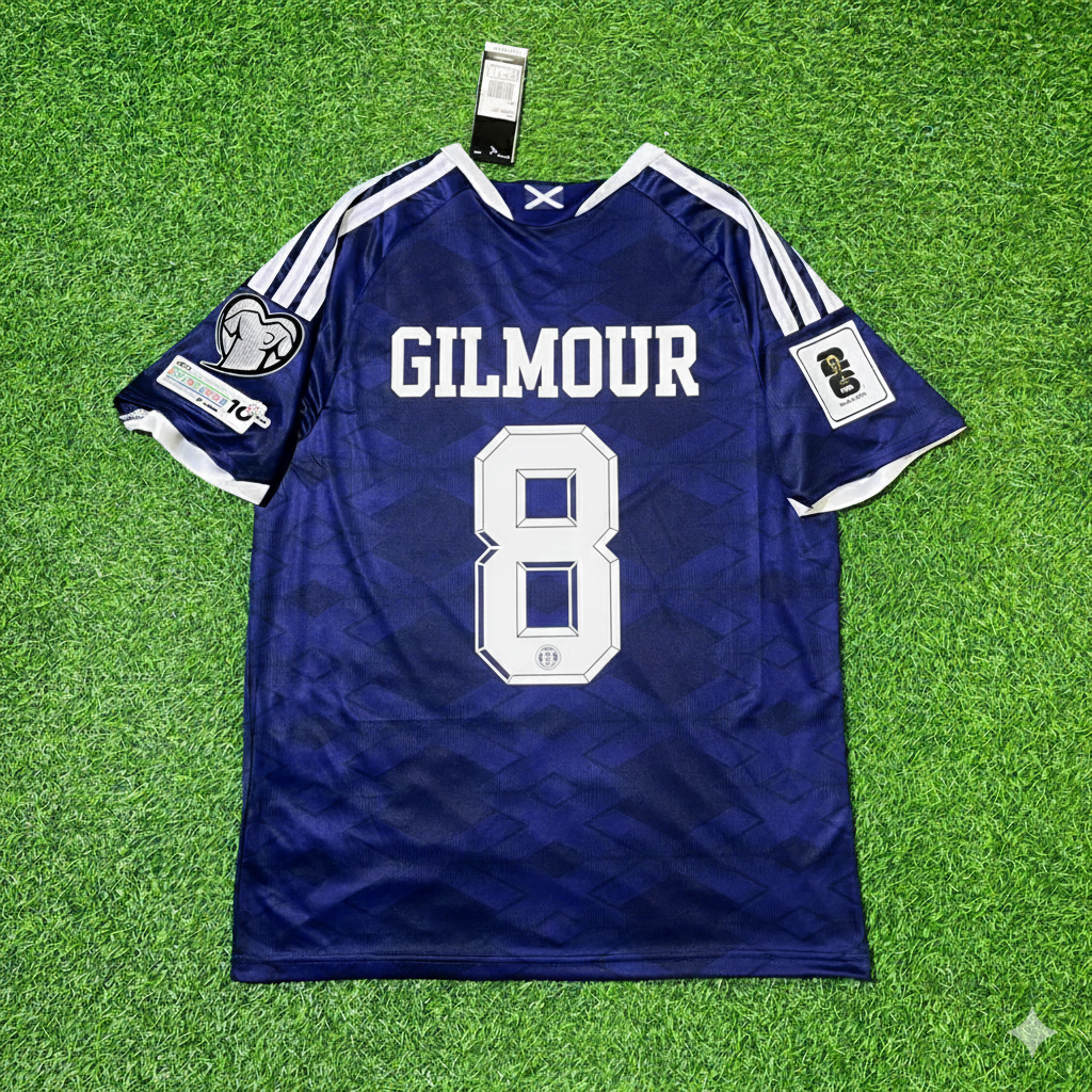Billy Gilmour Scotland 2026 World Cup Football Jersey Kit