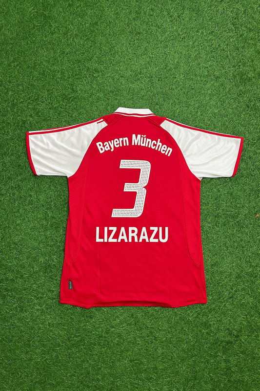 Bixente Lizarazu FC Bayern München 2003 2004 Retro Trikot Jersey Jersey Maillot Soccer Shirt