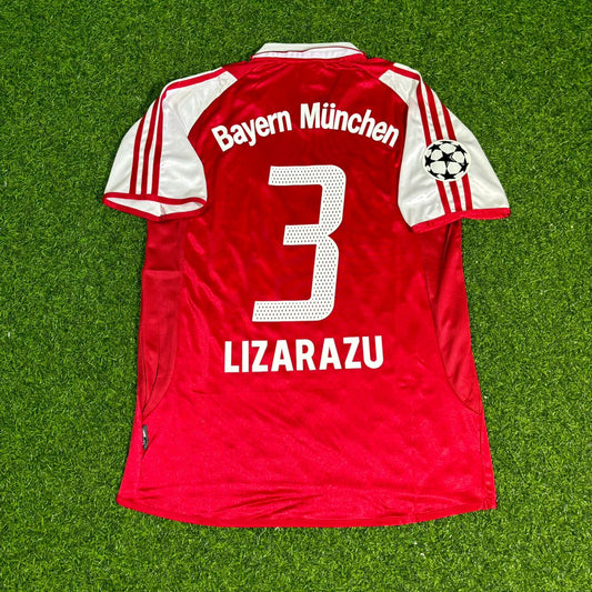 Bixente Lizarazu FC Bayern München 2003-2004 Retro Fußballtrikot