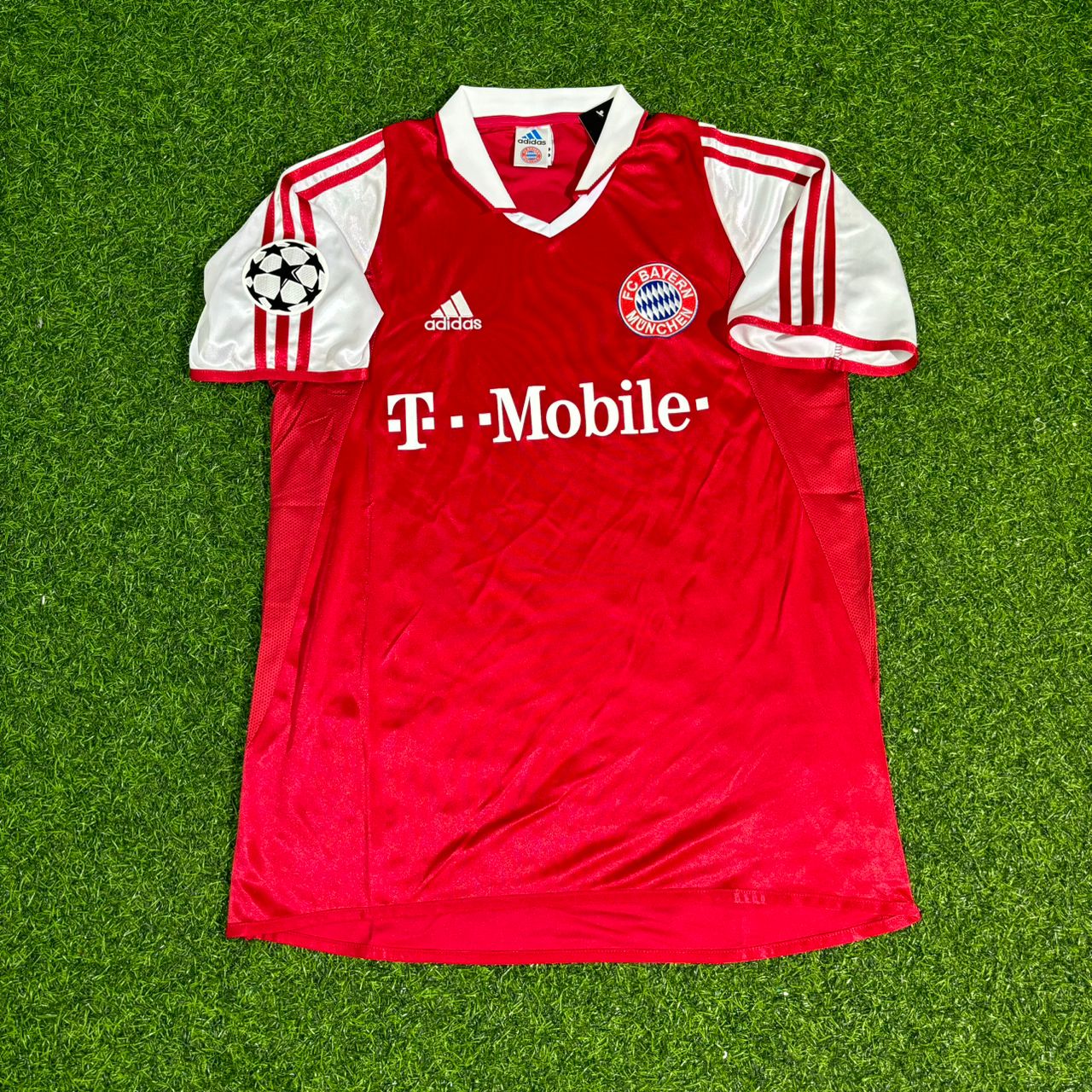 Bixente Lizarazu FC Bayern München 2003-2004 Retro Fußballtrikot