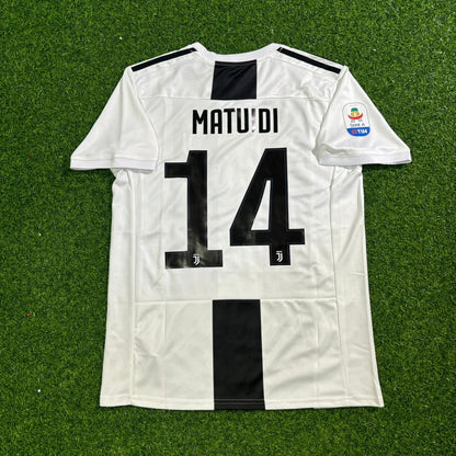 Blaise Matuidi #14 Juventus 2018 2019 Retro Jersey Trikot Soccer Shirt