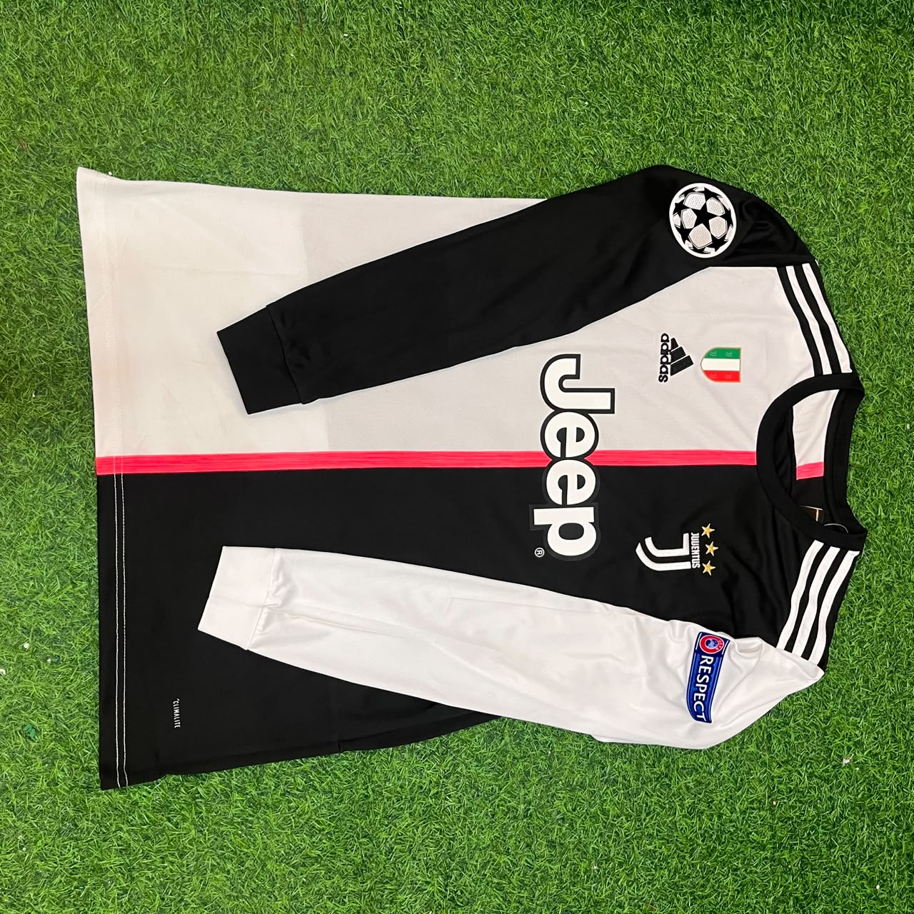 Blaise Matuidi 14- Juventus Long Sleeve 2019 2020 Retro White Black Jersey Trikot Maglia