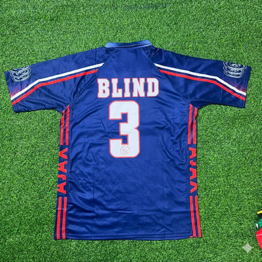 Danny Blind Ajax 1997–1998 Retro Football Jersey Kit