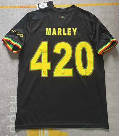 Bob Marley 420 Commemorative Special Edition Jersey Maillot Trikot Maglia Soccer Shirt