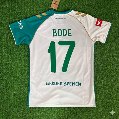 Marco Bode Werder Bremen Anniversary Trikot Jersey Maillot Soccer Shirt