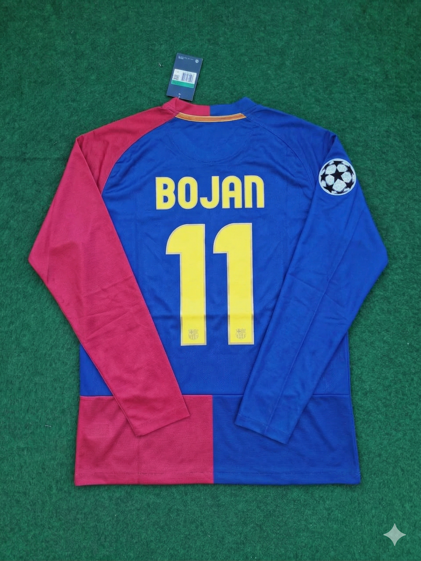 Bojan Krkic Barcelona 2009 Champions League Final Retro Jersey