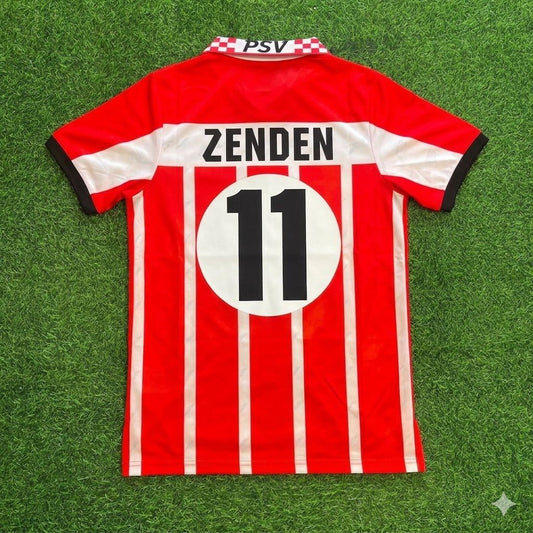 Boudewijn Zenden #11 PSV Eindhoven 1995–1996 Retro Football Jersey Kit