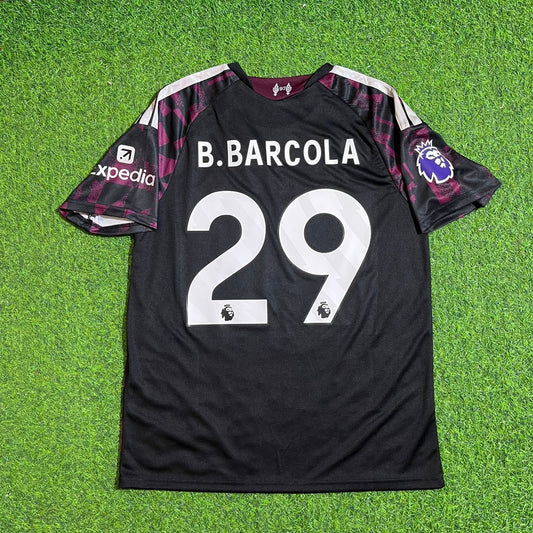 Bradley Barcola #29 Liverpool 2026/2027 New Season Third Football Jersey Kit