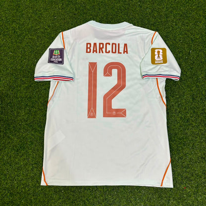 Bradley Barcola France 2026 World Cup Away Jersey