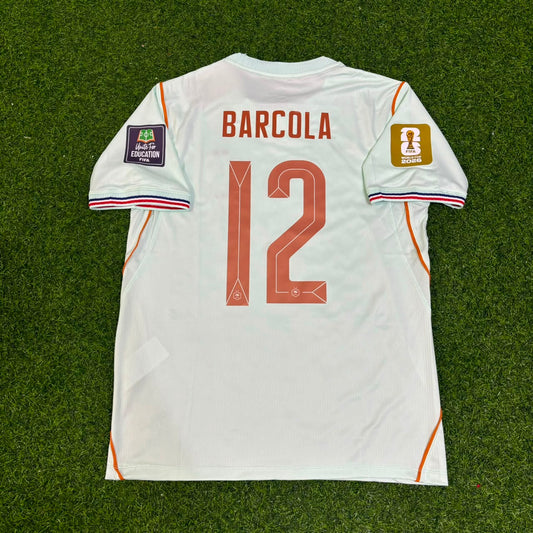 Bradley Barcola Frankreich WM 2026 Auswärtstrikot