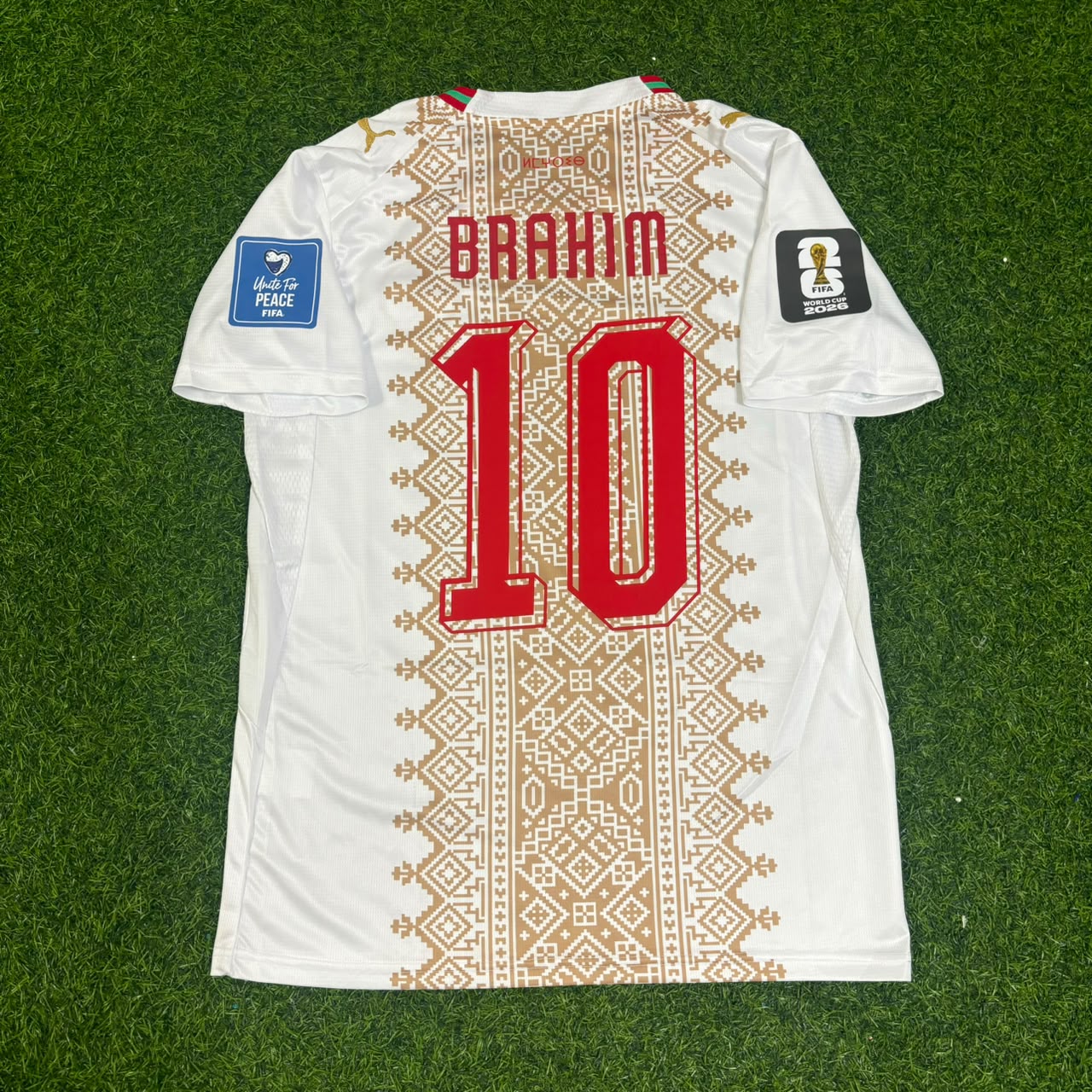 Brahim Diaz Morocco 2026 World Cup Away Football Jersey