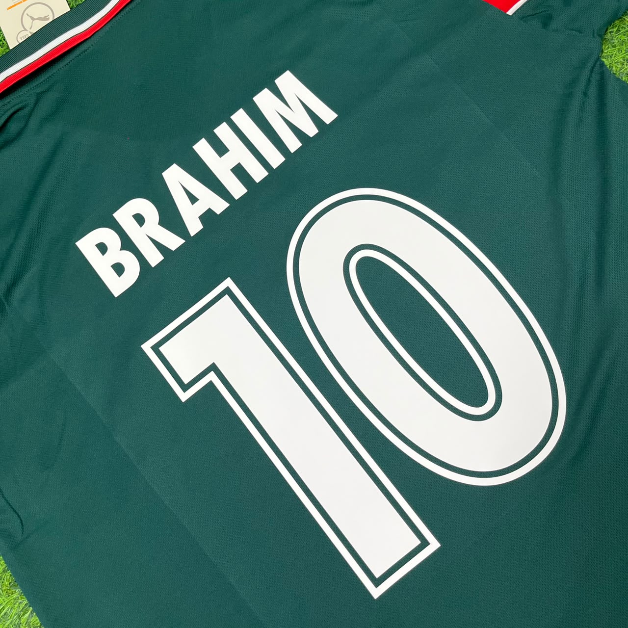 Brahim Diaz Morocco Home Retro Football Jersey