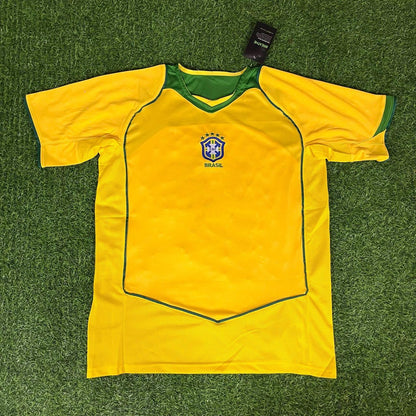 Brazil 2004–2006 Retro Kit Jersey – | Trikot | Maillot Soccer Shirt