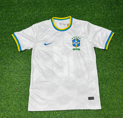 Raphinha Brazil 2026 White Football Jersey Trikot Maillot