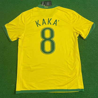 Kaka Leite Brazil 2006 World Cup Jersey Trikot Soccer Shirt