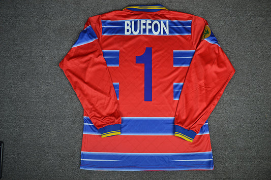 Gianluigi Buffon Parma 1998/1999 Red Retro Jersey Trikot Maillot