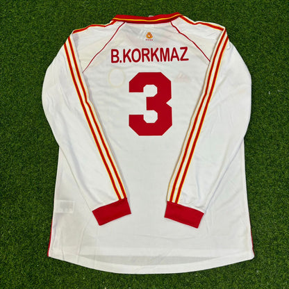 Bülent Korkmaz Galatasaray UEFA 2000 Finale Retro Fußballtrikot Set