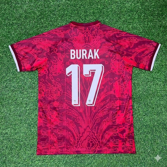 Burak Yılmaz #17 Turkey Legendary Retro Football Jersey