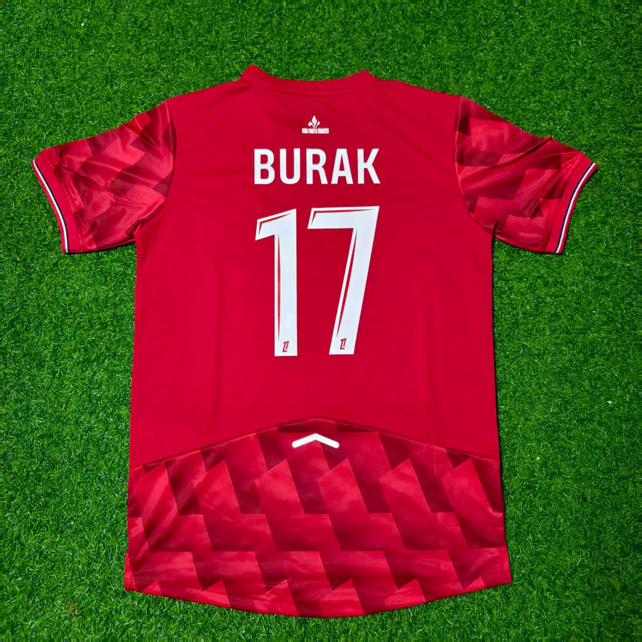 Burak Yilmaz #17 LOSC Lille Home Football Retro Jersey