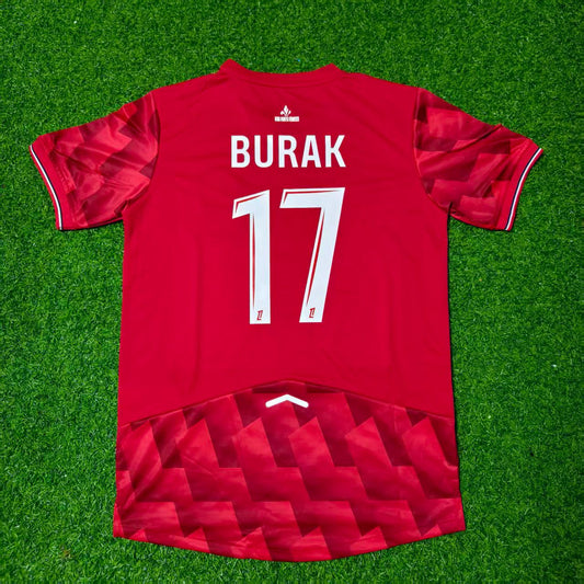 Maillot de football rétro domicile LOSC Lille Burak Yilmaz #17
