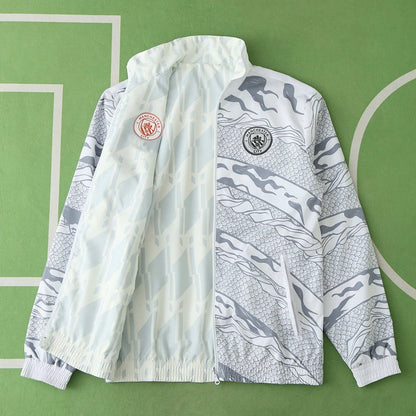 Man City New Season Both Sides Football Windreaker - Windschutz