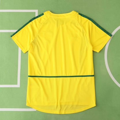 Brazil 2002 World Cup Retro Football Jersey