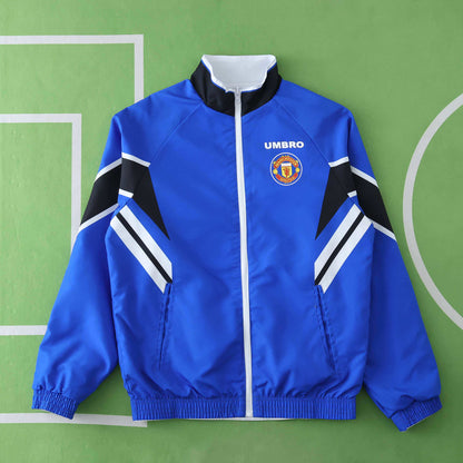 Manchester United 1996 Retro Both Sides Windbreaker