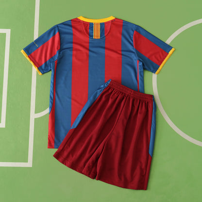 Barcelona 2010/11 Home Kids Kit Kindertrikot Maillot Enfant Kindertrui (Ages 3-13)