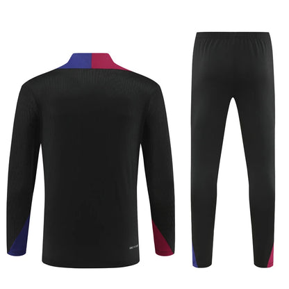 Barcelona Tracksuit Black Training Top Pack