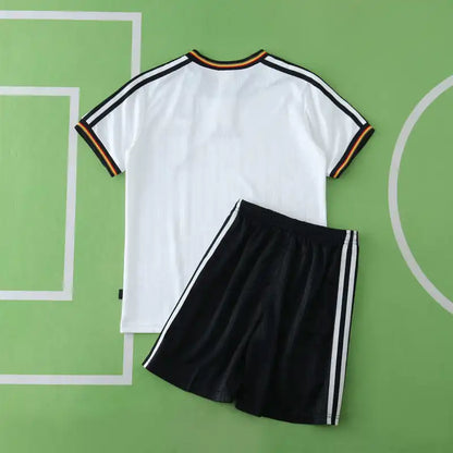 Germany Deutschland 1996 Home Retro Kids Kit Jersey KinderTrikot Maillot Enfant Soccer Shirt