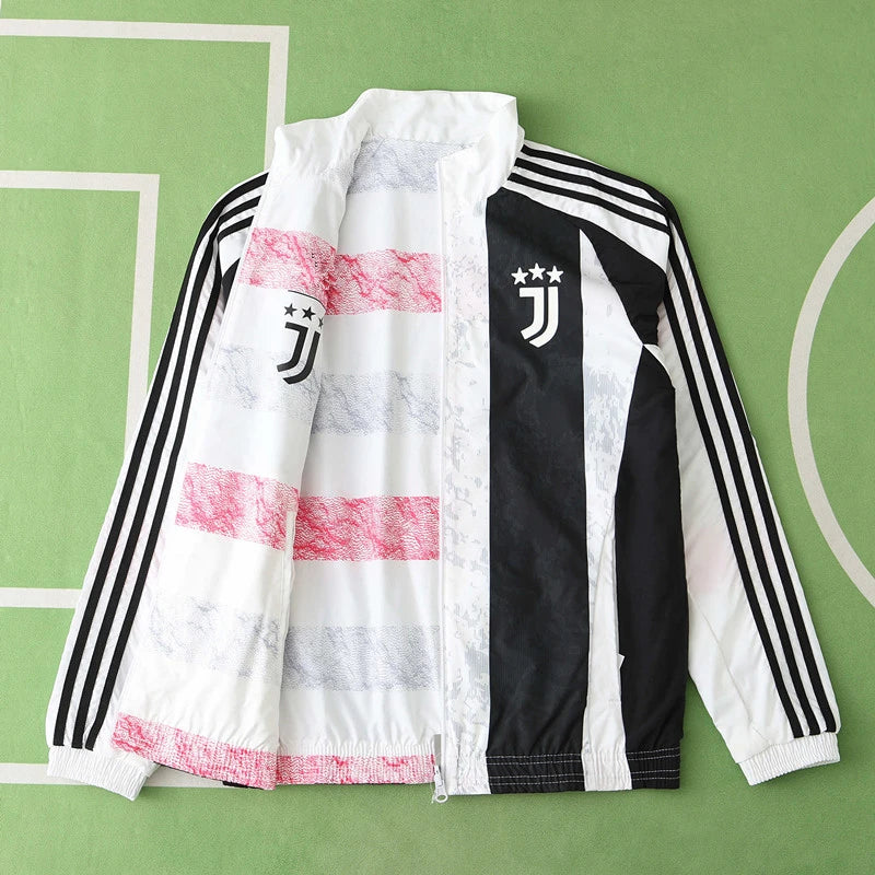 Juventus New Season Both Sides Football Windbreaker Windjacke