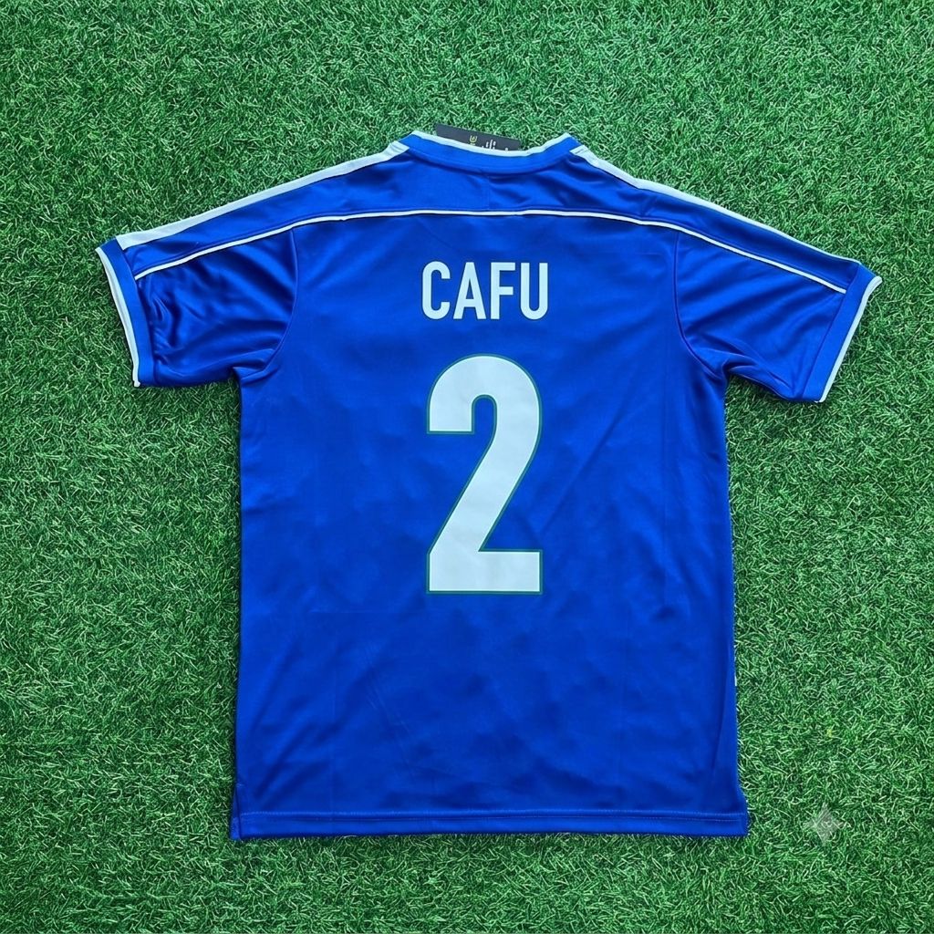 Cafu Brazil 1998 World Cup Retro Jersey Trikot