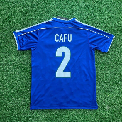 Cafu Brazil 1998 World Cup Retro Jersey Trikot