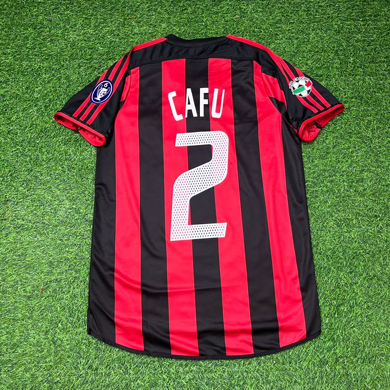 Cafu Milan 2003/2004 Home Retro Football Jersey