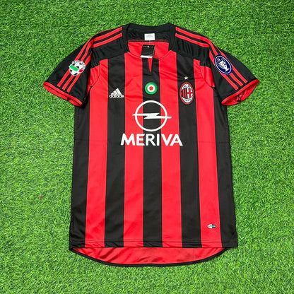 Cafu Milan 2003/2004 Home Retro Football Jersey