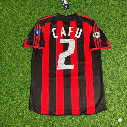 Cafu Milan 2003/2004 Home Retro Football Jersey